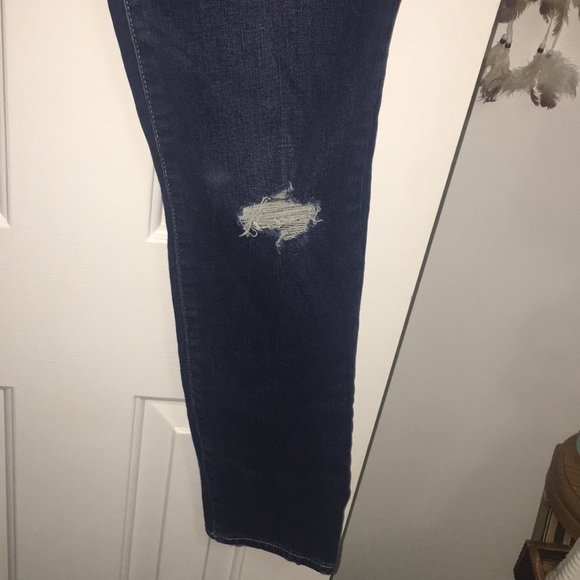 Gap distressed 4/27 tall jeans - Picture 4 of 6